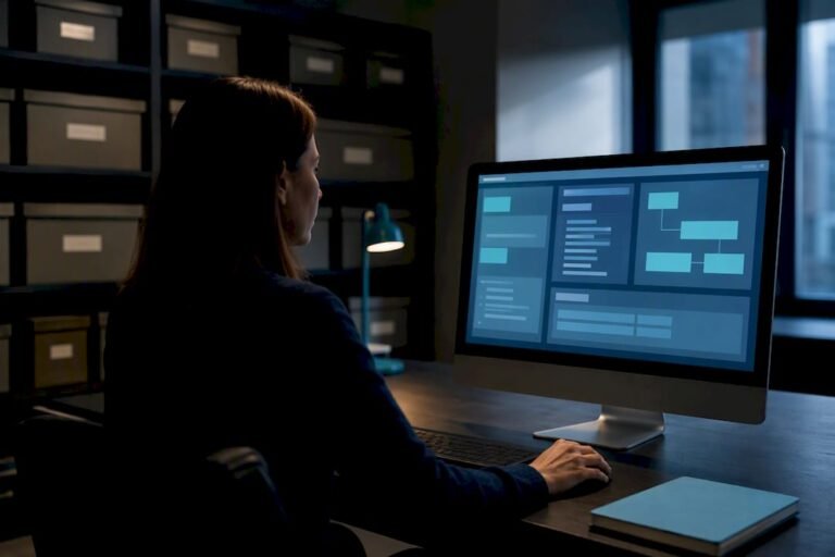 Redaktorius tikrina fintech žinių bazės atitiktį