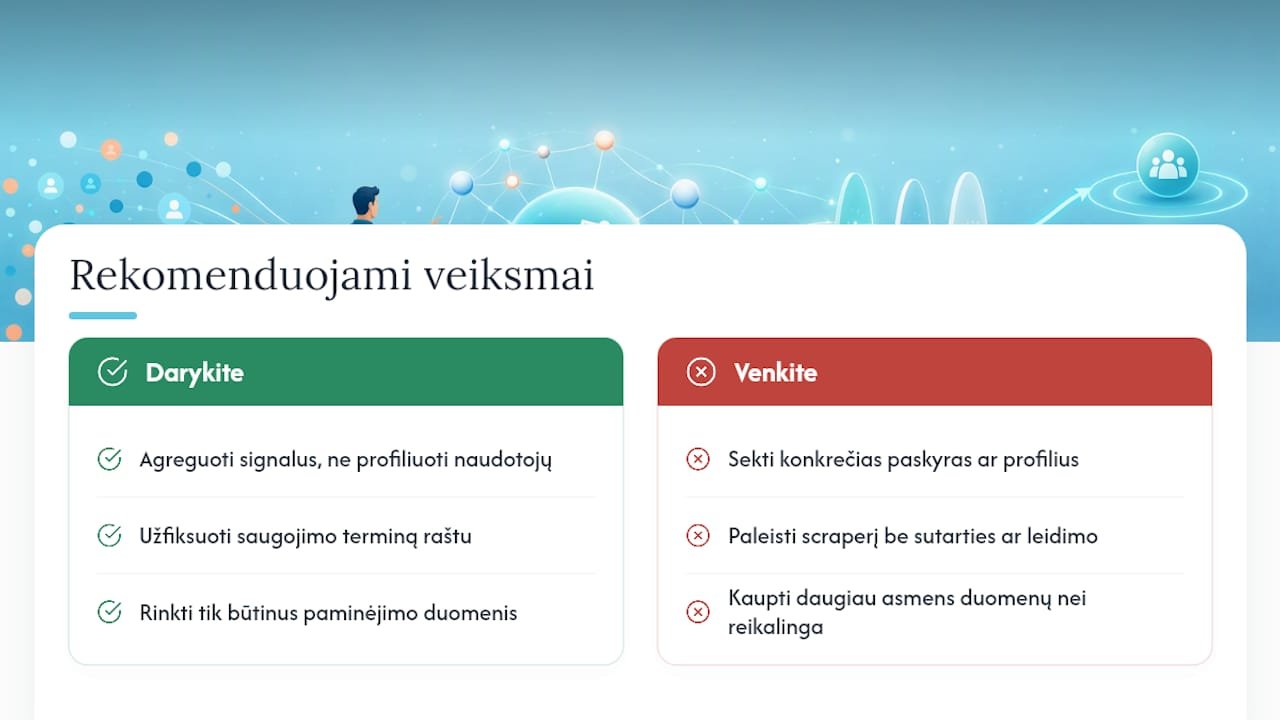 Trys Reddit stebėjimo privatumo principai